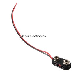 9v batterijclip 2 draads 9v batterijclip 2 draads