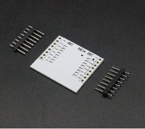 adapter plaat tbv esp-07, 08, 12e adapter plaat tbv esp-07, 08, 12e