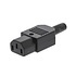 Apparatenstekker C13 op=op
