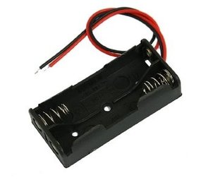Batterij houder 2 x AA batterij
