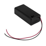 Batterij houder 9v gesloten behuizing