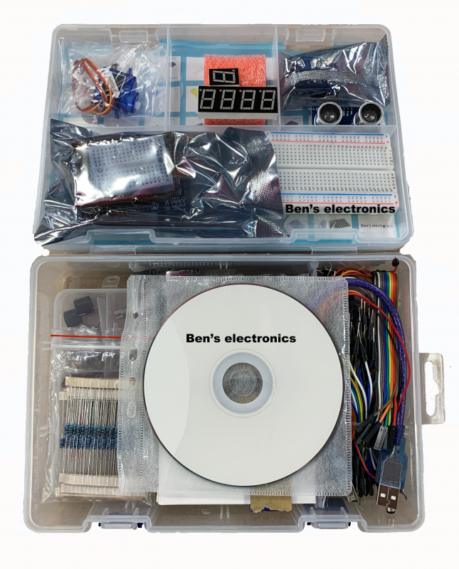 Ben's electronics Learning kit incl. cd Ben's electronics