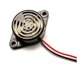 Buzzer zwart continu geluid 3-24V DC 30mA
