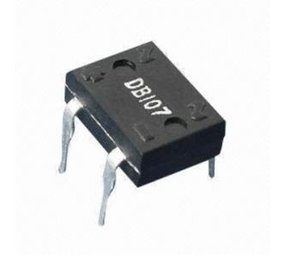 Db107 1A gelijkrichter-brug dip