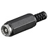 DC contra stekker-connector 5.5mm x 2.1 DC contra stekker-connector 5.5mm x 2.1