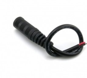 DC contrastekker-connector met draad 5.5mm x 2.1