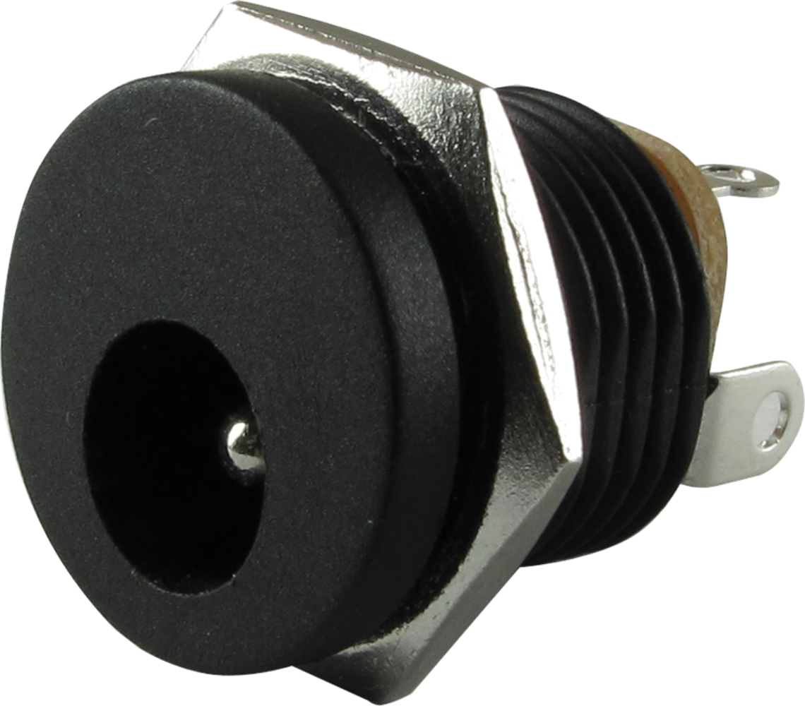 DC Power jack 5.5x2.5 mm inbouw DC Power jack 5.5x2.5 mm inbouw