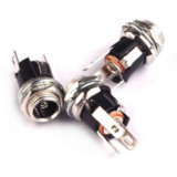DC Power jack 5.5x2.1 mm inbouw