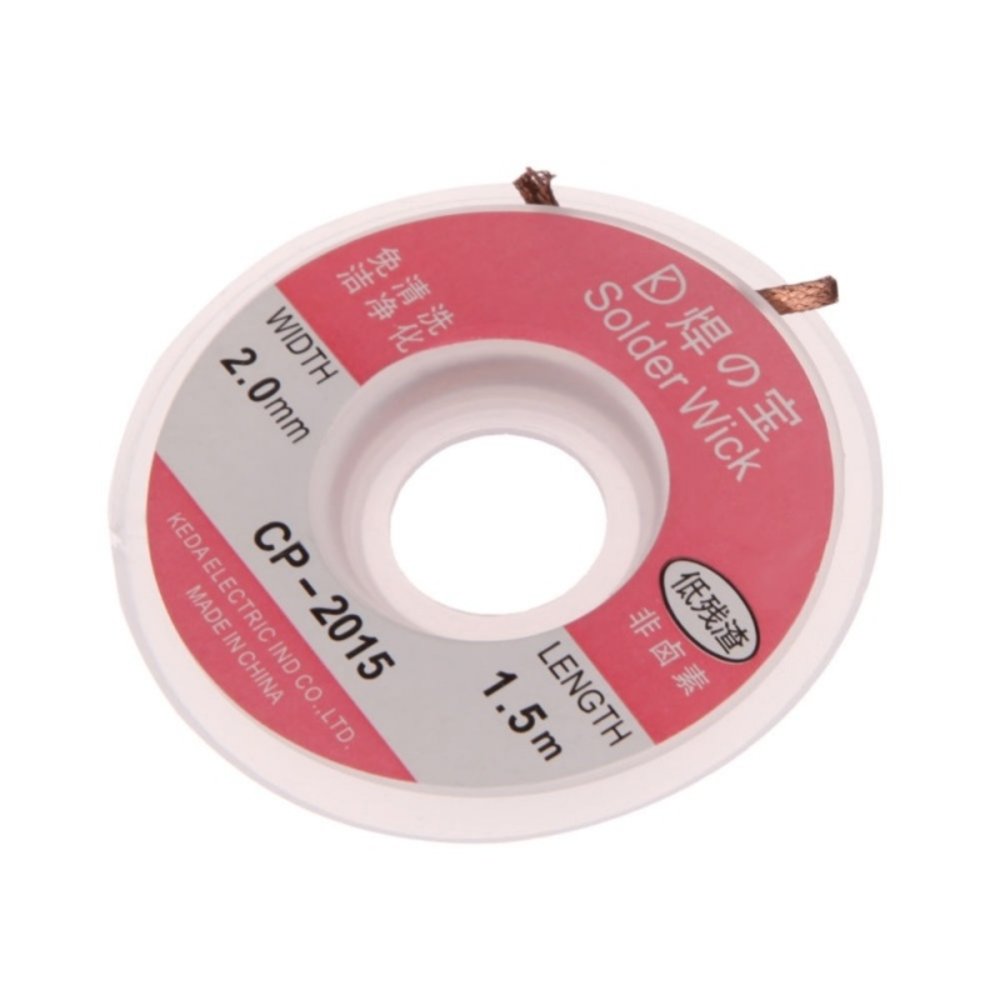 Desoldeer lint 2,0 mm 1.5 M Desoldeer lint 2,0 mm 1.5 M