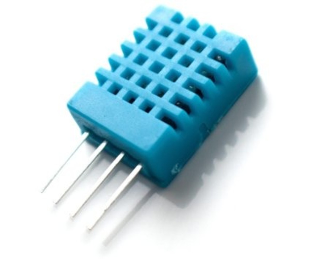 DHT11 temperatuur en hygrometer DHT11 temperatuur en hygrometer