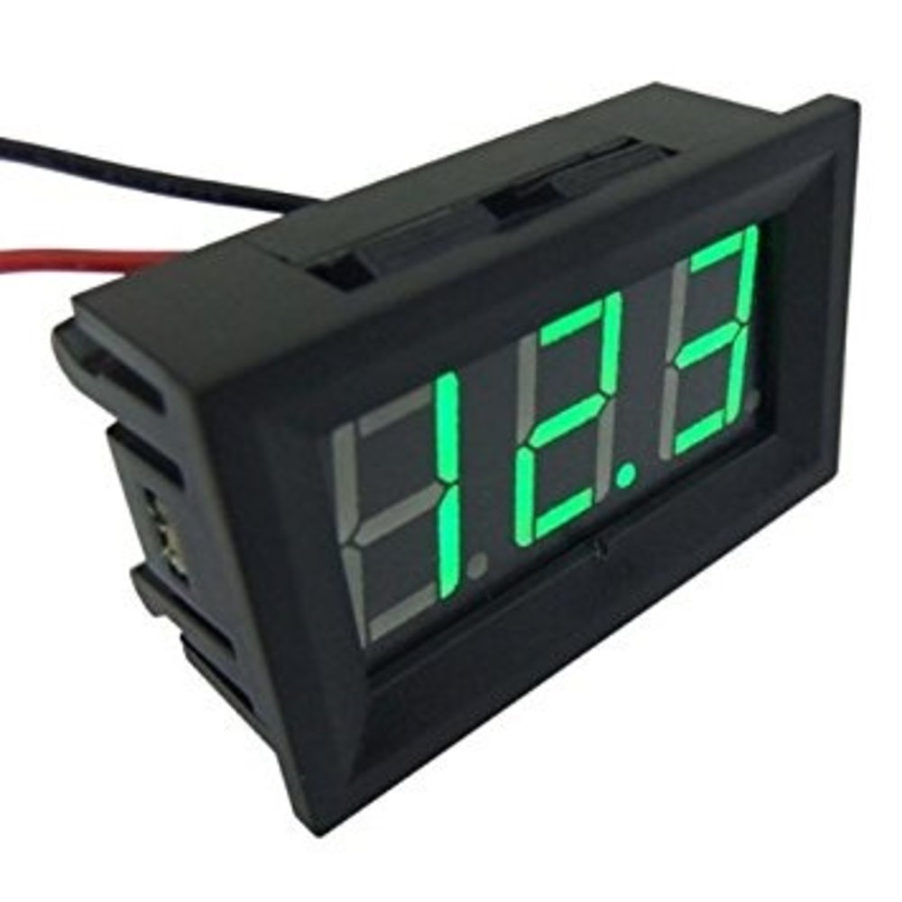 Waterdichte voltmeter voor scooter universeel | De Scooter Shop