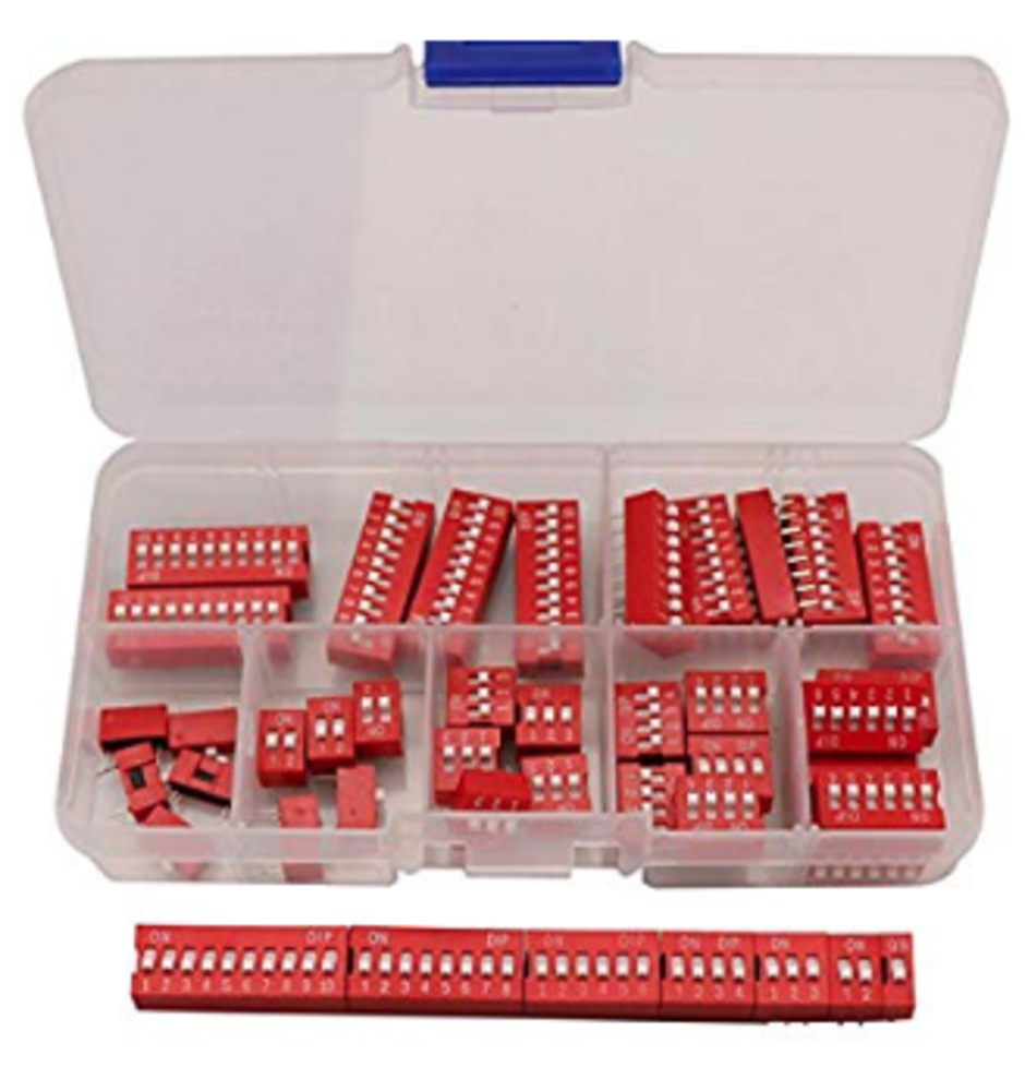 Dip switch set Dip switch set