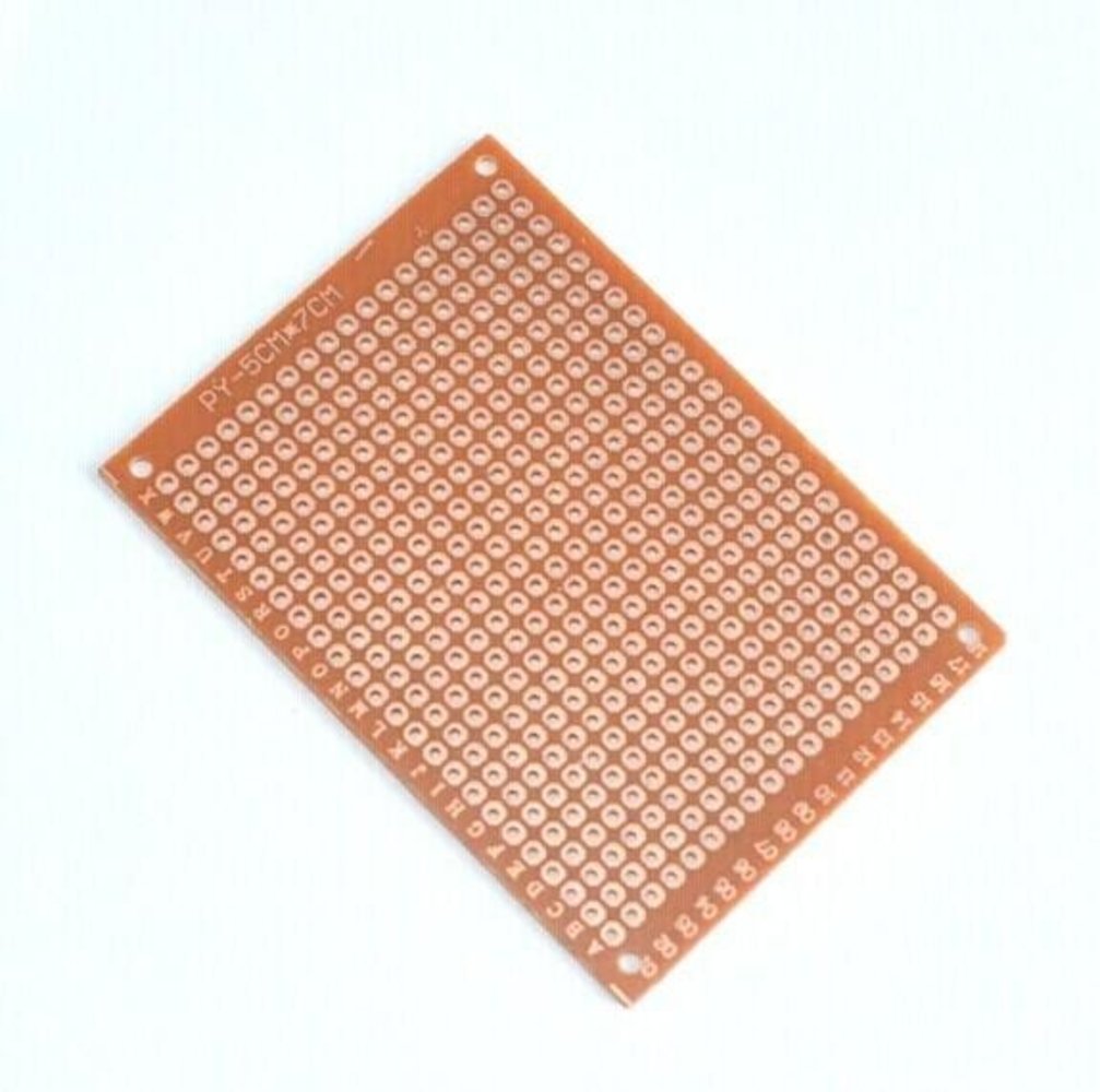 Experimenteer-printplaat 5 x 7 cm Experimenteer-printplaat 5 x 7 cm