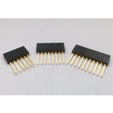 Female header lange pin 6-8-10 pins