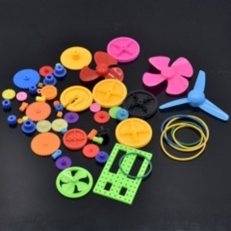Gekleurde tandwiel propellor set Gekleurde tandwiel propellor set