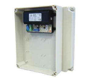 Geschakelde voeding in ABS kast 13.8V 3A Geschakelde voeding in ABS kast 13.8V 3A