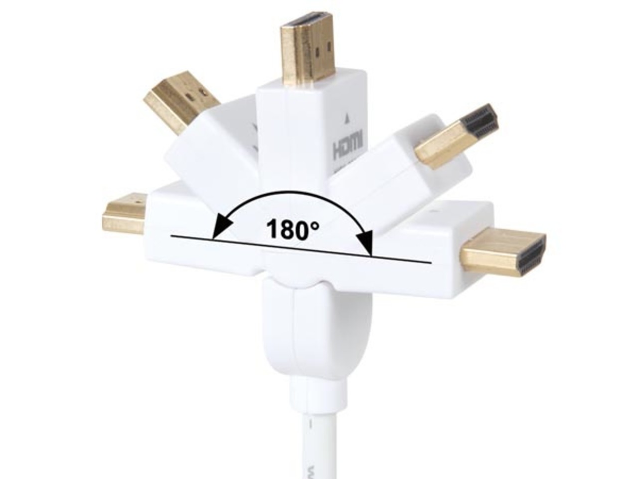 HDMI kabel 90° HDMI PLUG NAAR 90° HDMI PLUG