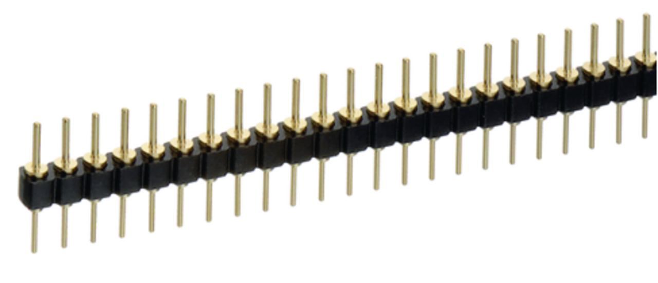 Header 40 pins male male dip (ronde pinnen) Header 40 pins male male dip (ronde pinnen)