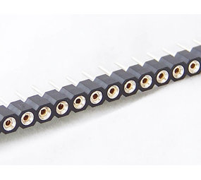 Header female 40 pins te gebruiken als dip socket Header female 40 pins te gebruiken als dip socket