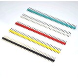 Header male strip gekleurd 5 kleuren 40 pins