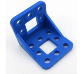 Hoeksteun blauw kunststof