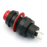 inbouw drukknop vasthoudend rood