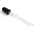 IR Led 940nm 5mm receiver zwart