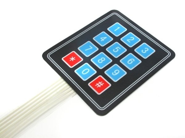 Keypad matrix 3x4 Keypad matrix 3x4