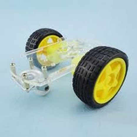 Kleine robot auto chassis platform 2wd Kleine robot auto chassis platform 2wd