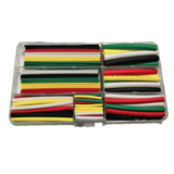 Krimpkous set in kunststof box 150 stuks kleuren