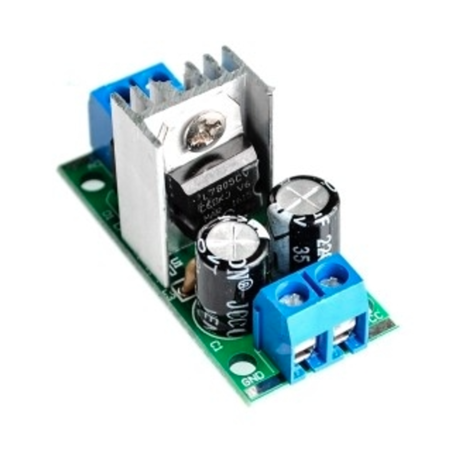 Linear Power Supply Eujgoov Desktop Aluminum Alloy Stabilized Voltage Regulator Power Converter for Monitors(12V