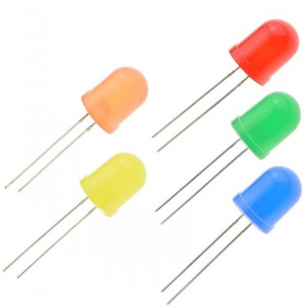 Led 10mm blauw diffuus