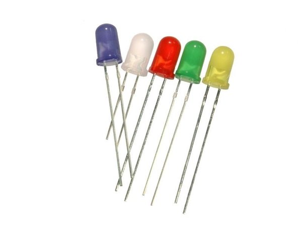 Led 3 mm rood diffuus