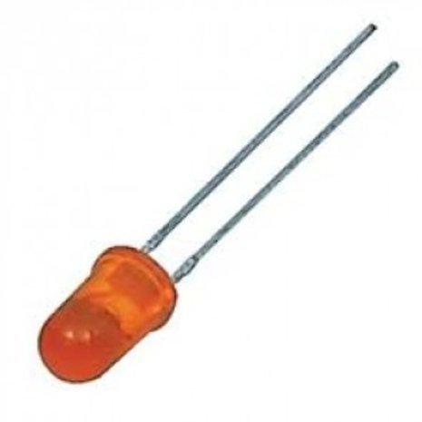 Led 5mm diffuus oranje Led 5mm diffuus oranje