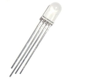 led rgb 5mm diffuus gez. cathode