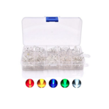 Led set 300 stuks 3mm 5mm helder