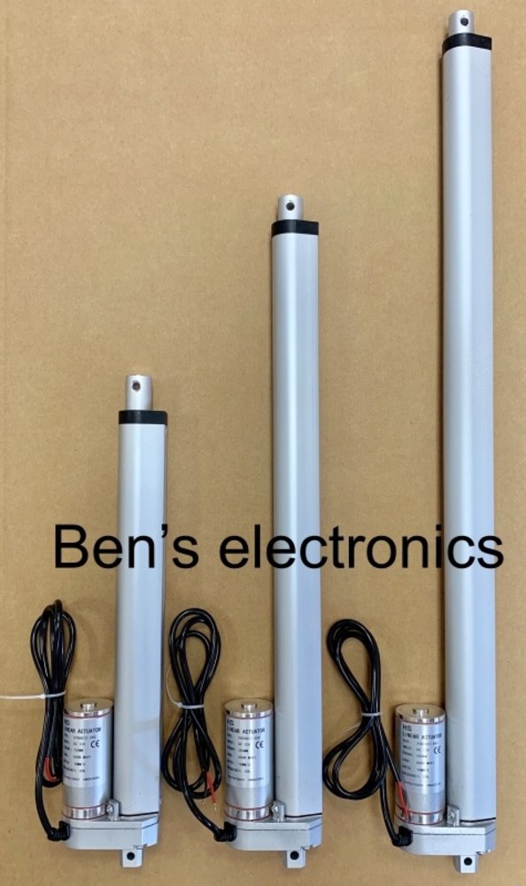 Linear Actuator 200mm 12 V dc 180N 50mm/s Linear Actuator 200mm 12 V dc 180N 50mm/s