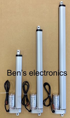 Linear Actuator 200mm 12 V dc 800N 20mm/s