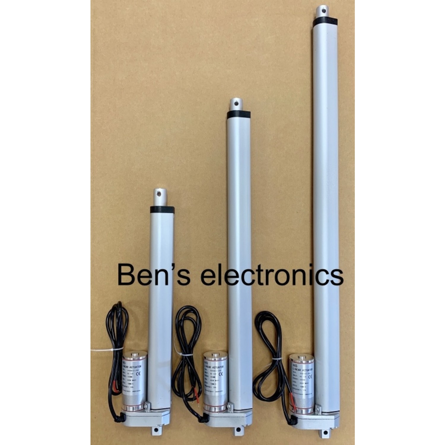 12 V Linear Actuator, Linearaktuator, Hochgeschwindigkeit 10 mm/s Linearer Bewegungsantrieb, 330 lb/1500N Linearmotor, 12 Volt IP54 Wasserdicht Linearantrieb, für Elektronische, Medizinische (300mm