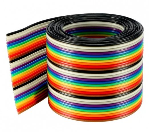 Lint flat kabel 40 draads per 1 meter awg28