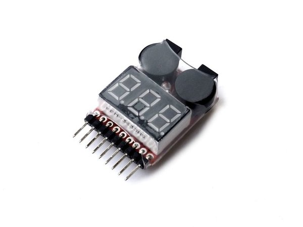 Lipo batterij tester-alarm