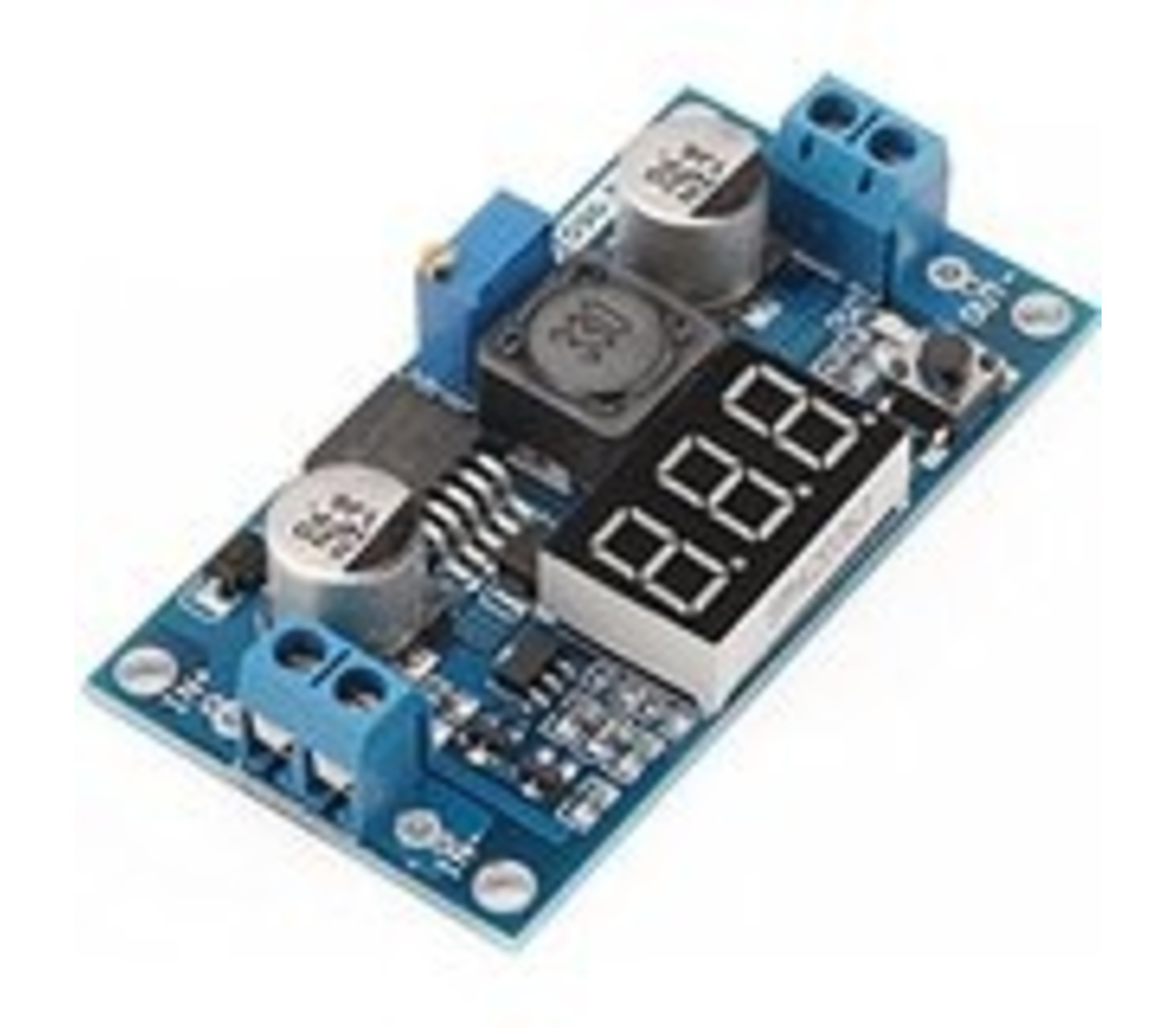 LM2596 step down module met voltmeter - Ben's electronics