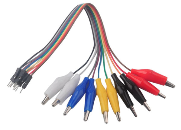 Male Dupont naar krokodillen klem 30cm