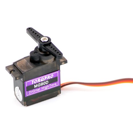 MG90D digitale mini servo metalen mechanisme 360