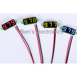 Mini digitale voltmeter DC 4,7 tot 32 v rood