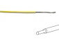 MONTAGEDRAAD  Geel 0.2 mm² - Volle kern 100 mtr rol MONTAGEDRAAD  Geel 0.2 mm² - Volle kern 100 mtr rol