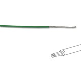 MONTAGEDRAAD  Groen 0.2 mm²  - Soepele kern 100 mtr rol
