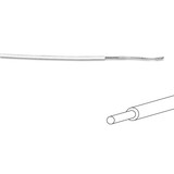 MONTAGEDRAAD  Wit 0.2 mm²- Volle kern 100 mtr rol