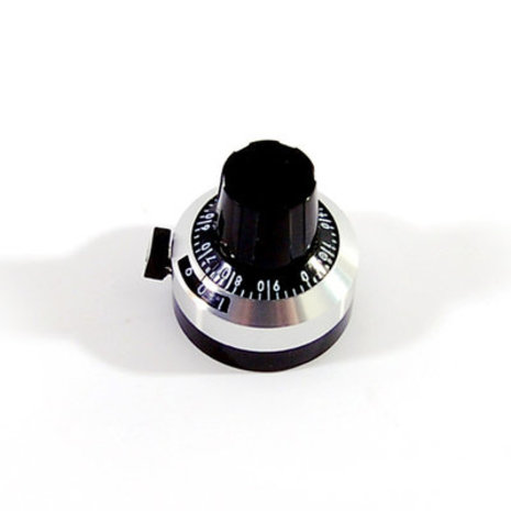 Multiturn potentiometer knop