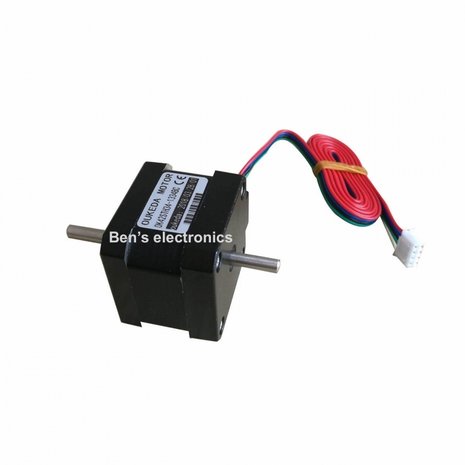 Nema 17 dubbele as  Stappen Motor Nema 17 dubbele as  Stappen Motor
